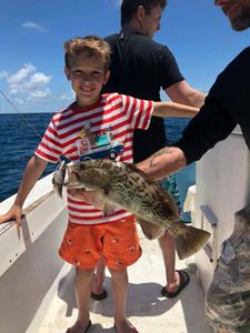 Grouper Fishing In Offshore Waters, FL